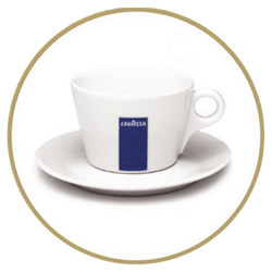 Filiżanka i spodek do AMERICANO BLU COLL