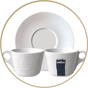 Filiżanka i spodek do CAPPUCCINO TALES OF ITALY