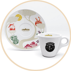 Filiżanka i spodek do ESPRESSOLA RESERVA DE ¡TIERRA!
