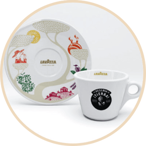 Filiżanka i spodek do CAPPUCCINO LA RESERVA DE ¡TIERRA!